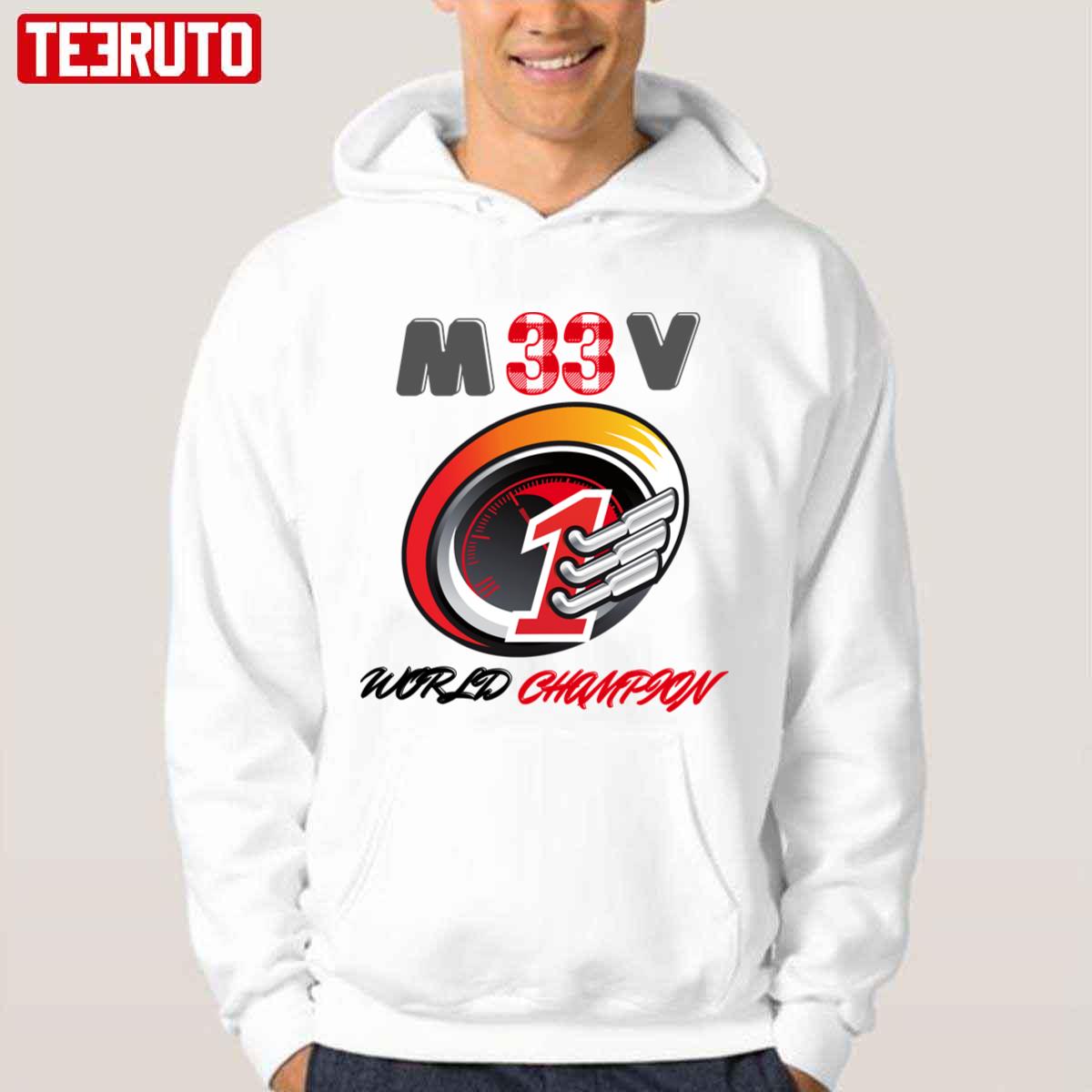 Number 1 F1 Max Verstappen World Champion Unisex T-shirt
