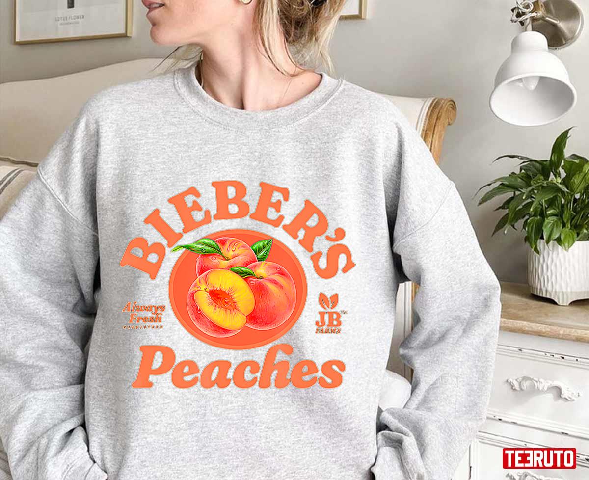 Official Bieber's Peaches Justin Bierber Always Fresh Unisex Sweatshirt