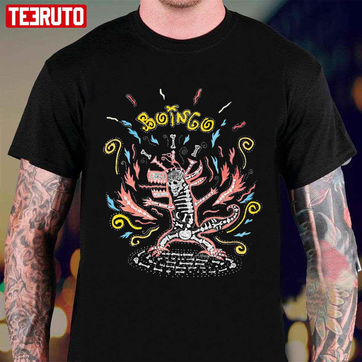 Oingo Boingo Band 80s Vintage Art Unisex T-shirt - Teeruto