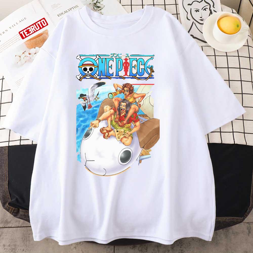 One Piece Anime Cover Style Fanart Unisex T-shirt