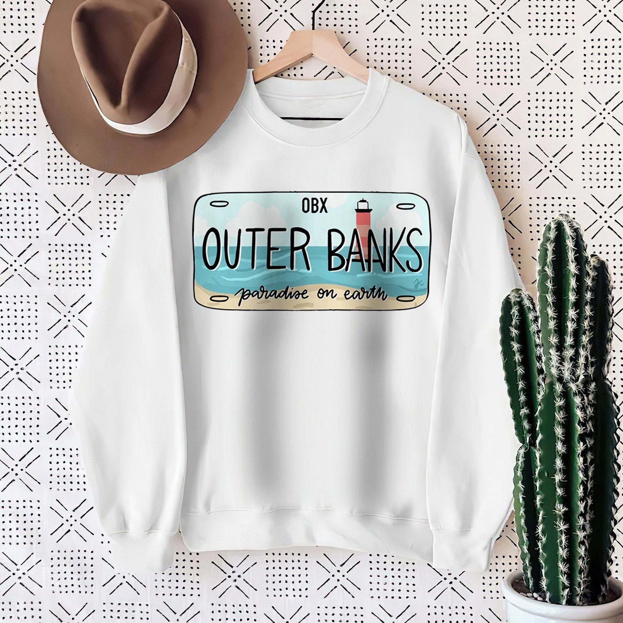 Outer Banks Pogue Life North Carolina Outer Banks Gift Unisex Sweatshirt