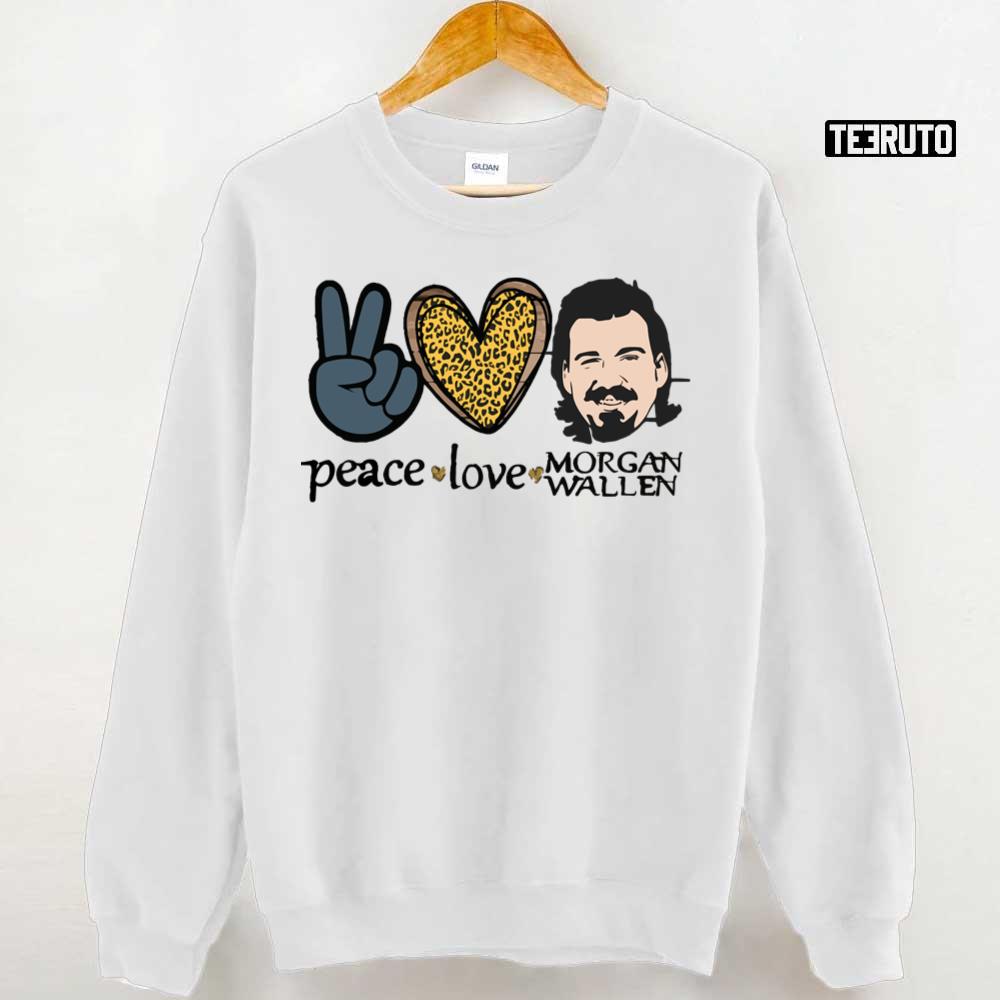 Peace Live Morgan W MW Music Unisex T-shirt