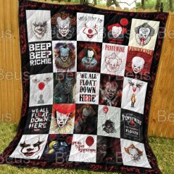 Pennywise Movies Quilt 3d Print Horror Movie Movie Lovers Gifts Blanket