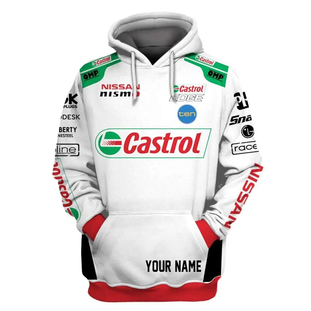 Personalized Nissan 3D Gift Custom Name 3D Racing Castrol