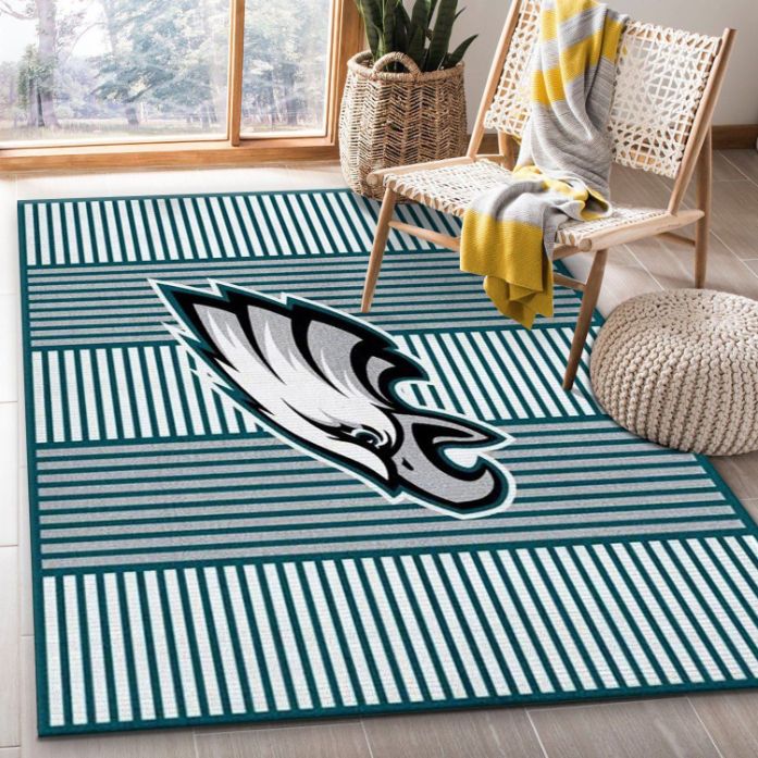 Philadelphia Eagles Area Rugs Living Room Floor Rug Carpets Decor