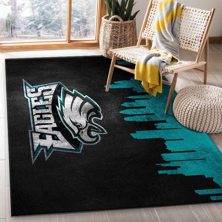 Philadelphia Eagles NFL Area Rug For Christmas, Kitchen Rug, Home US Decor  - Teeruto