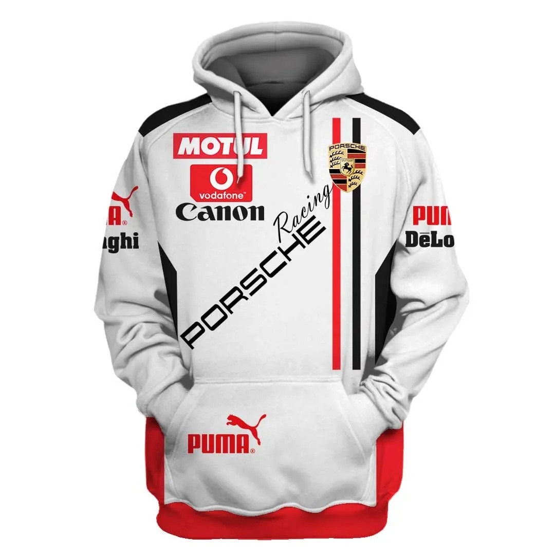 Porsche 3D Porsche Racing Team F1 Team AOP Unisex Hoodie - Teeruto