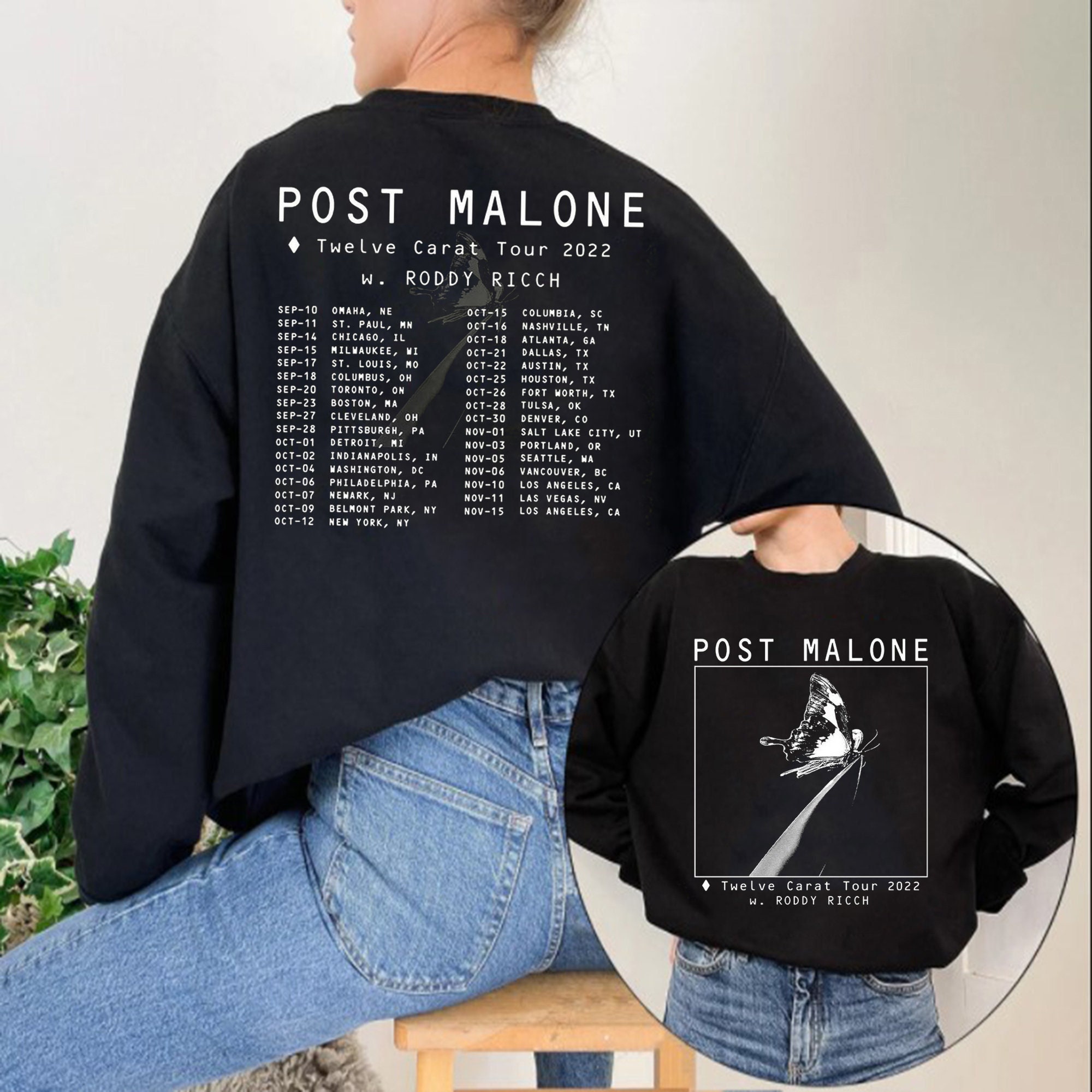 Post Malone Twelve Carat Toothache 2022 New Album Unisex T-Shirt