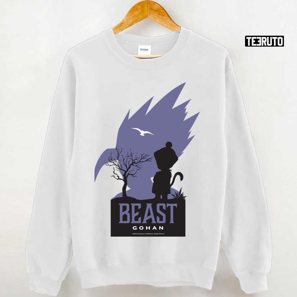 Purple Art Beast Gohan Dragon Ball Unisex T-shirt