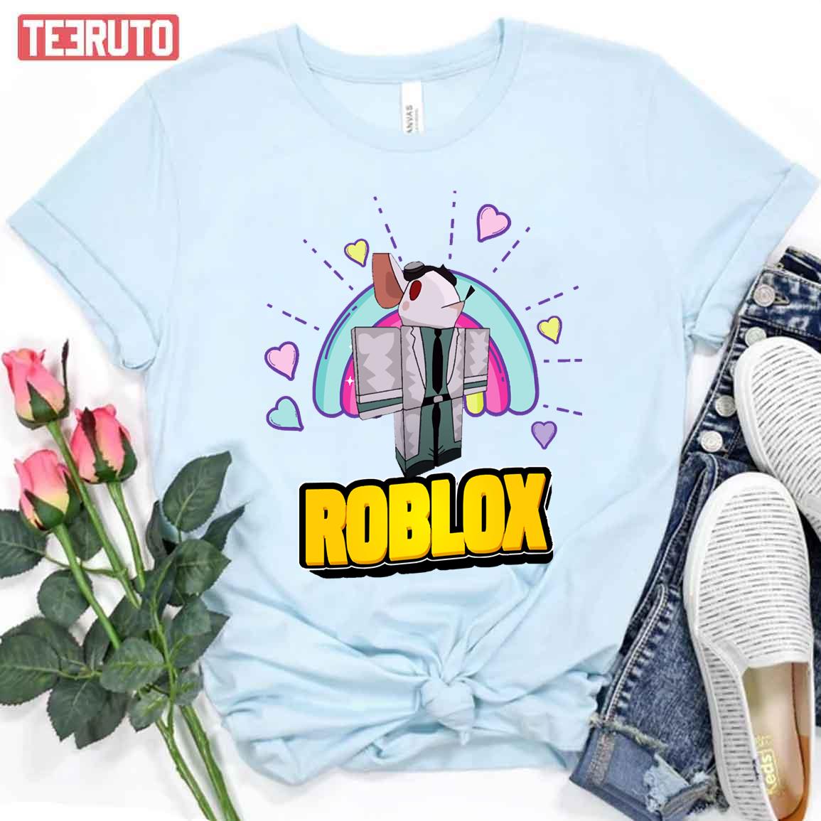 rainbow t-shirt - Roblox