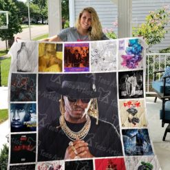 Rap Music Future Vintage Quilt Blanket