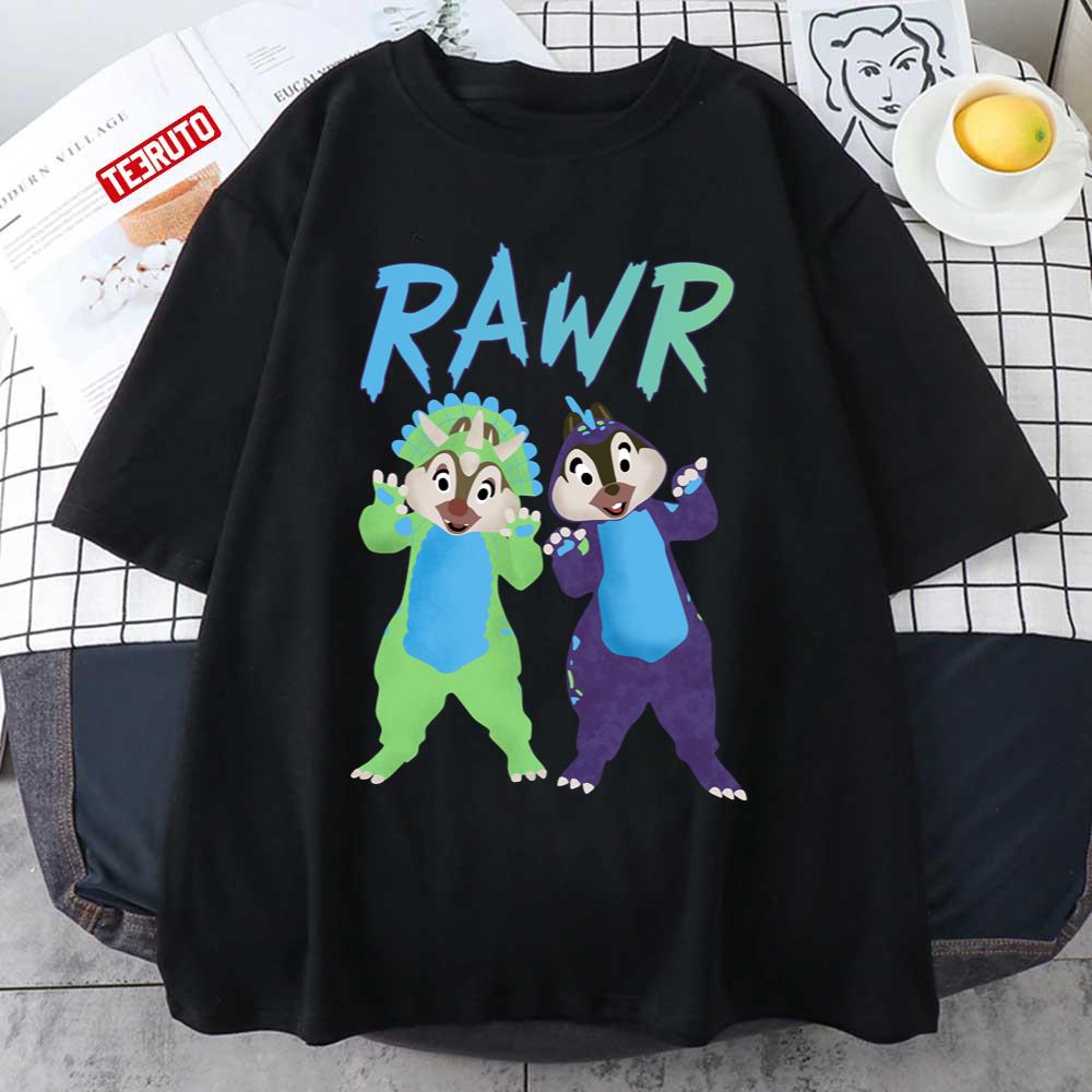 Rawr Funny Chip And Dale Fanart Unisex T-shirt