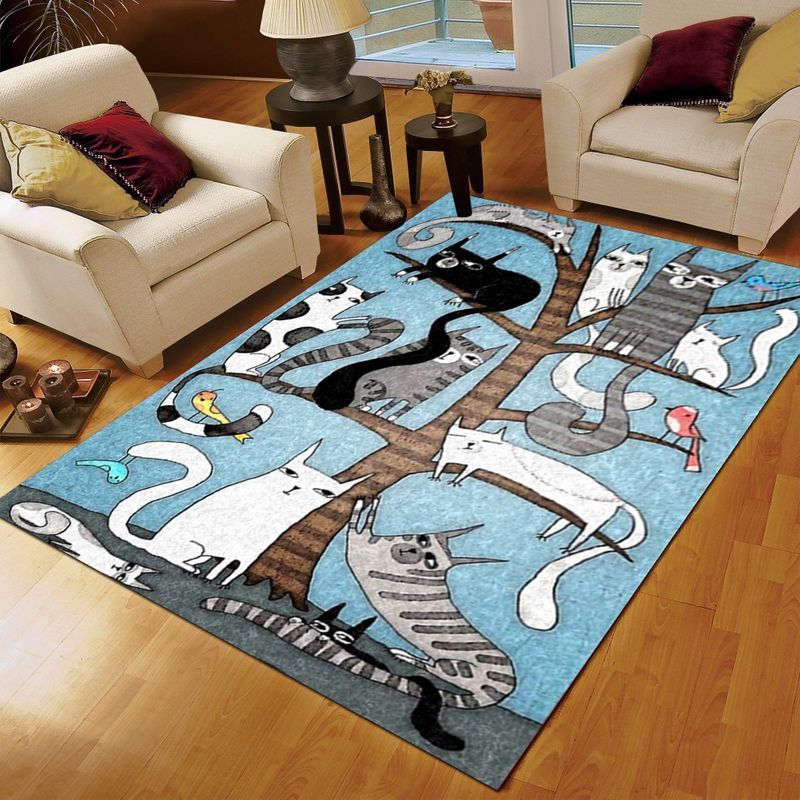 Really Amazing Cat Rug Carpet