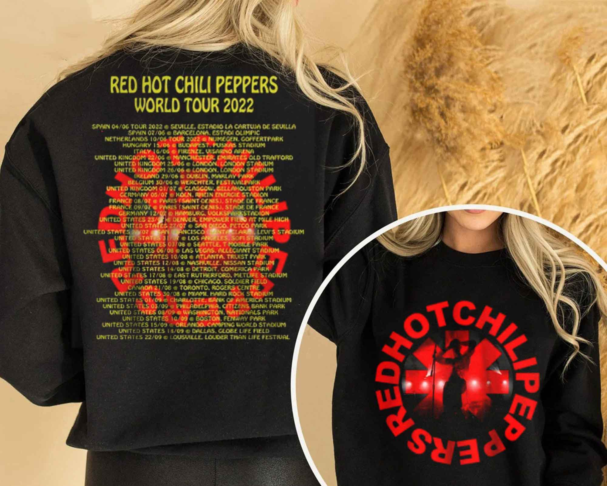 メーカー直売 日本未発売Red Hot Chili Peppersワールドツアー新品T