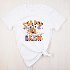 Retro Halloween Comfort Colors The Boo Crew Shirt