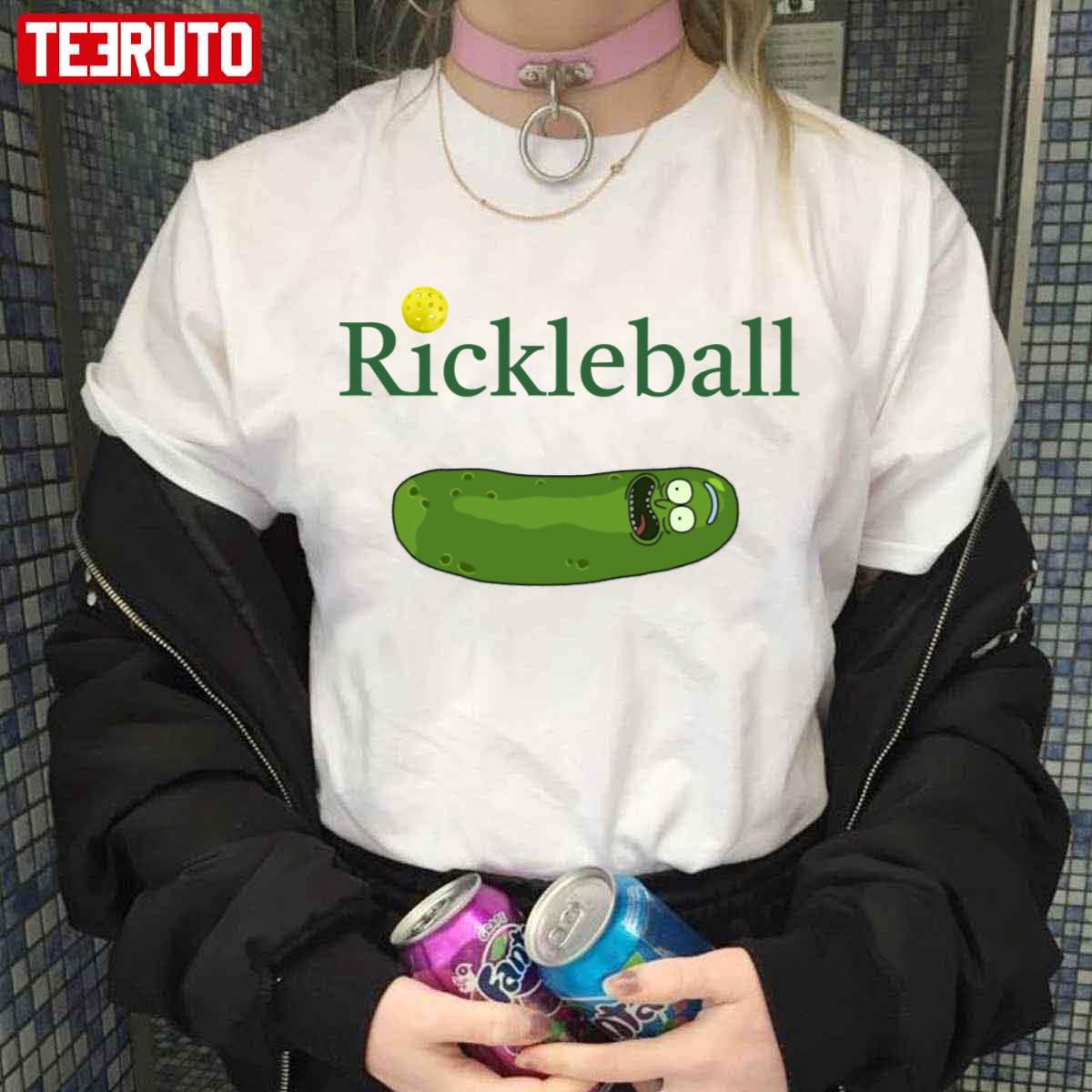 Rickleball Pickle Rick And Morty Art Unisex T-shirt