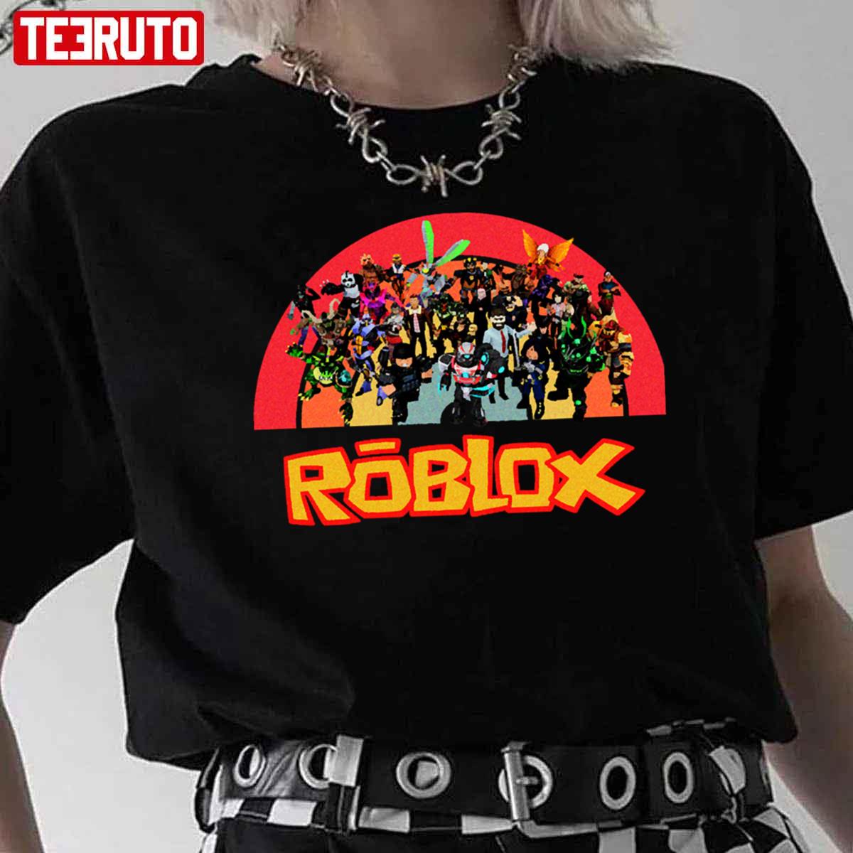 Roblox Rainbow Character Unisex T-Shirt