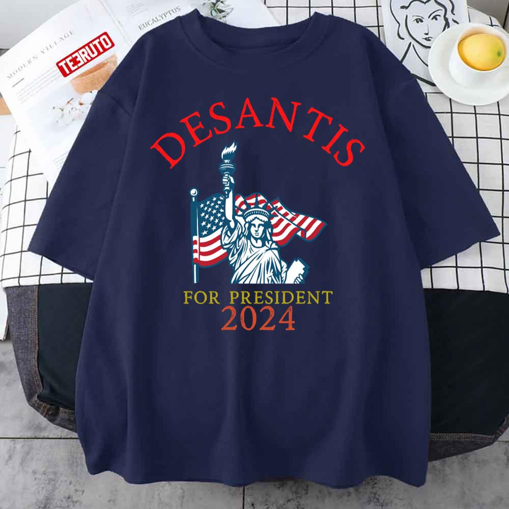 Ron Desantis For President 2024 Conservative Unisex T-Shirt
