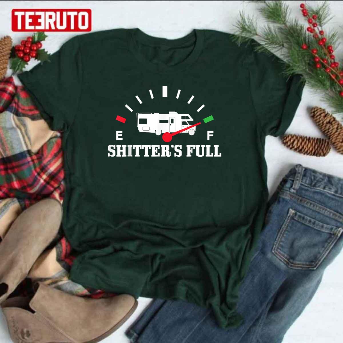 Rv Camper Shitter’s Full Funny Road Trip Camping Unisex Sweatshirt
