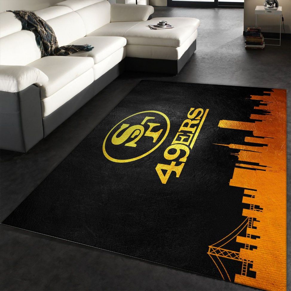 San Francisco 49ers Ball Shaped Area Rugs