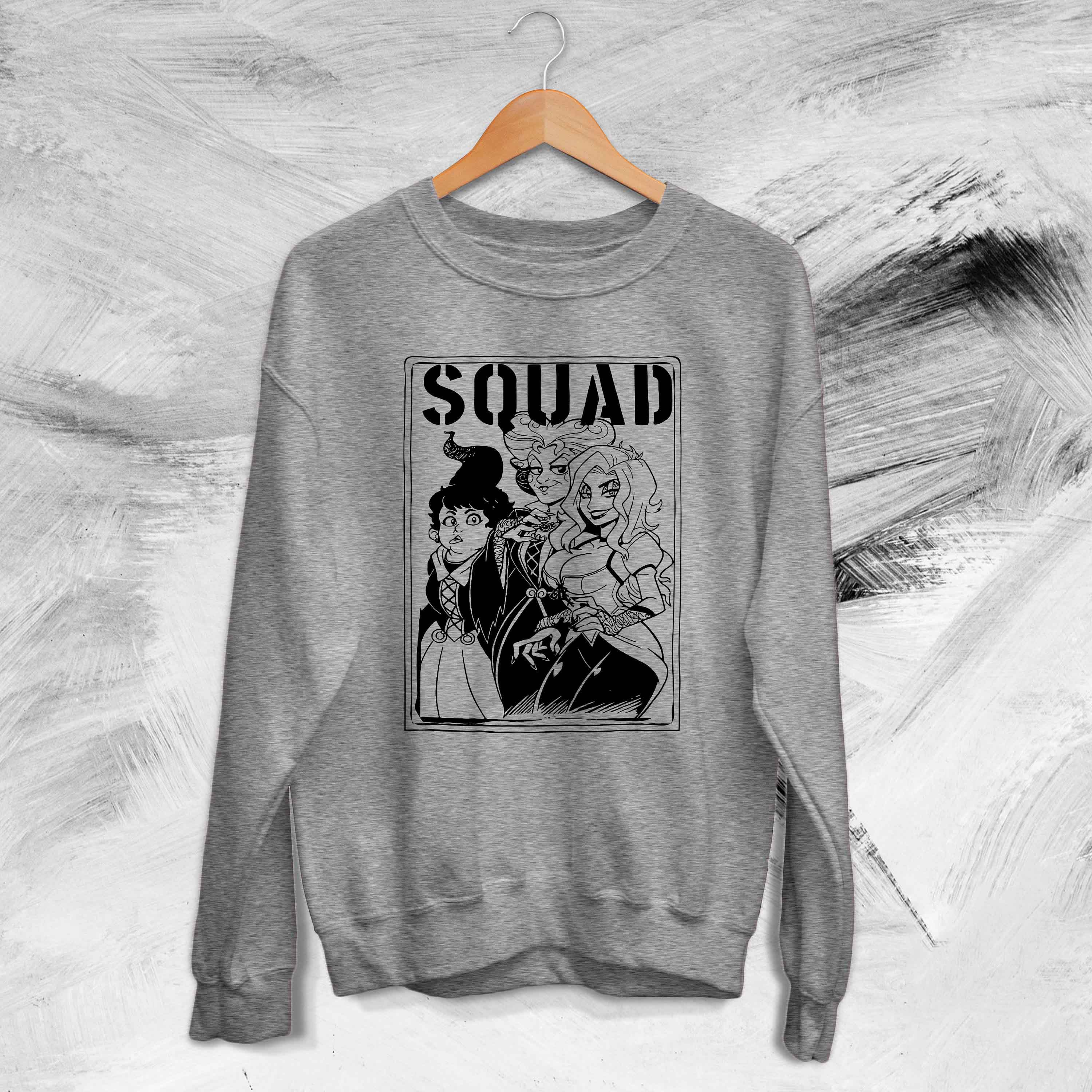 Sanderson Sisters Squad Hocus Pocus Vintage Halloween Gift Unisex Sweatshirt