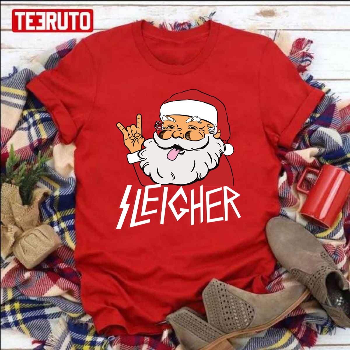 Santa Sleigher Merry Christmas Unisex Sweatshirt