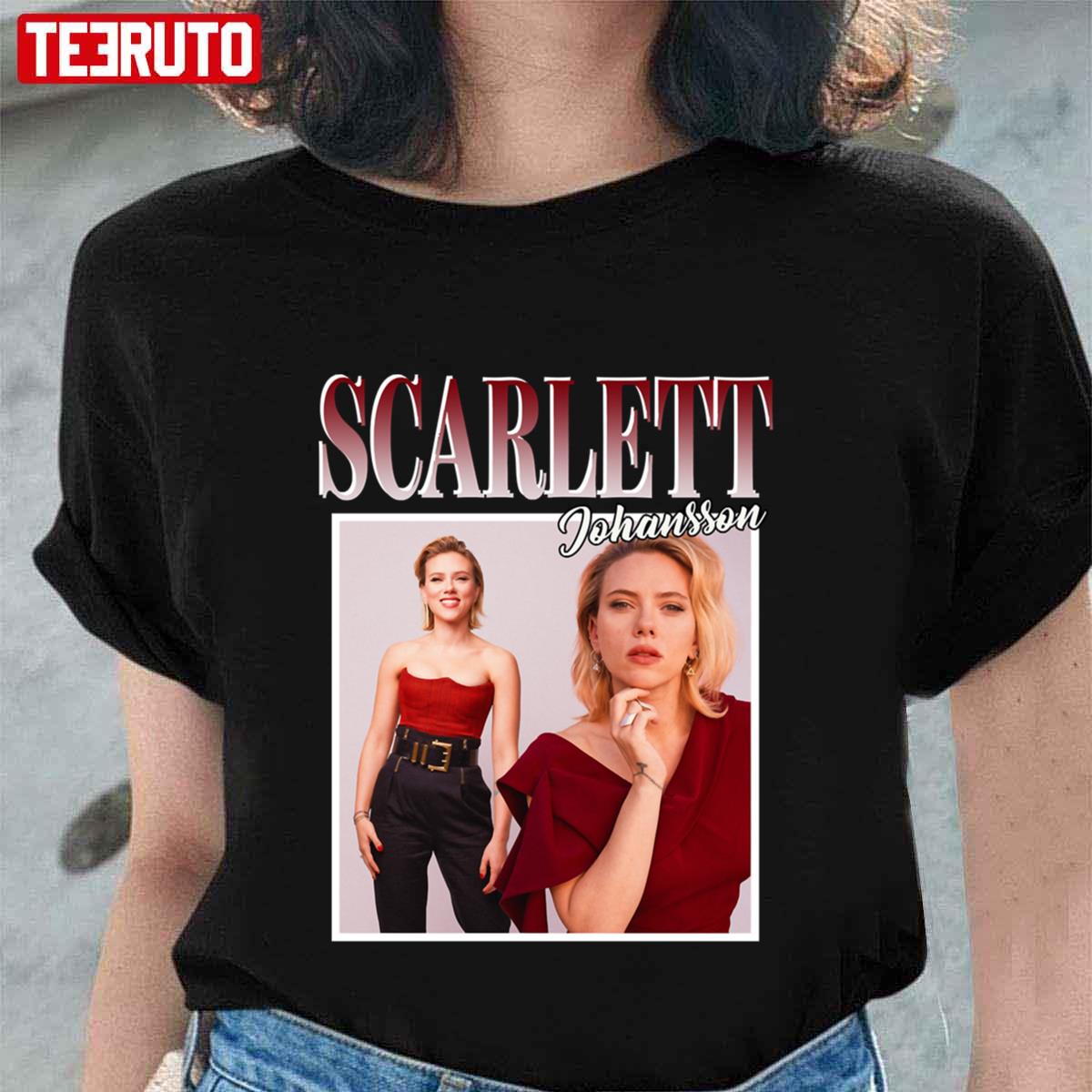 Scarlett Johansson Vintage Bootleg Unisex T-shirt