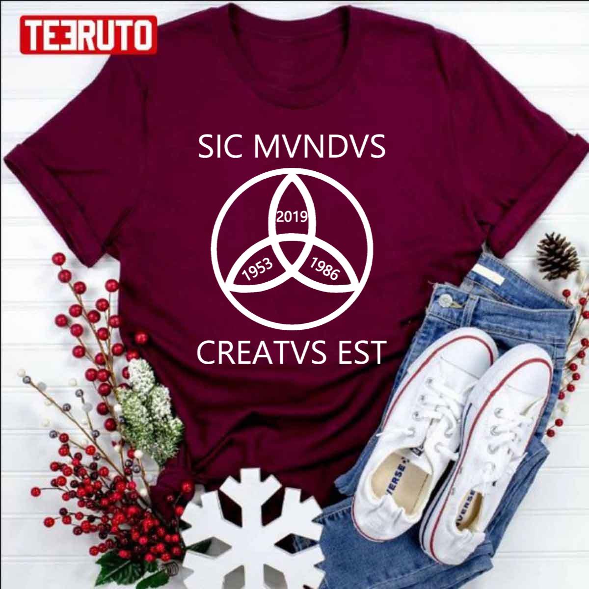 Sic Mundus Creatus Est Dark Unisex T-Shirt