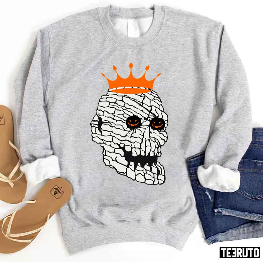 Skull Kings Of Halloween Are Born In October Unisex Sweatshirt