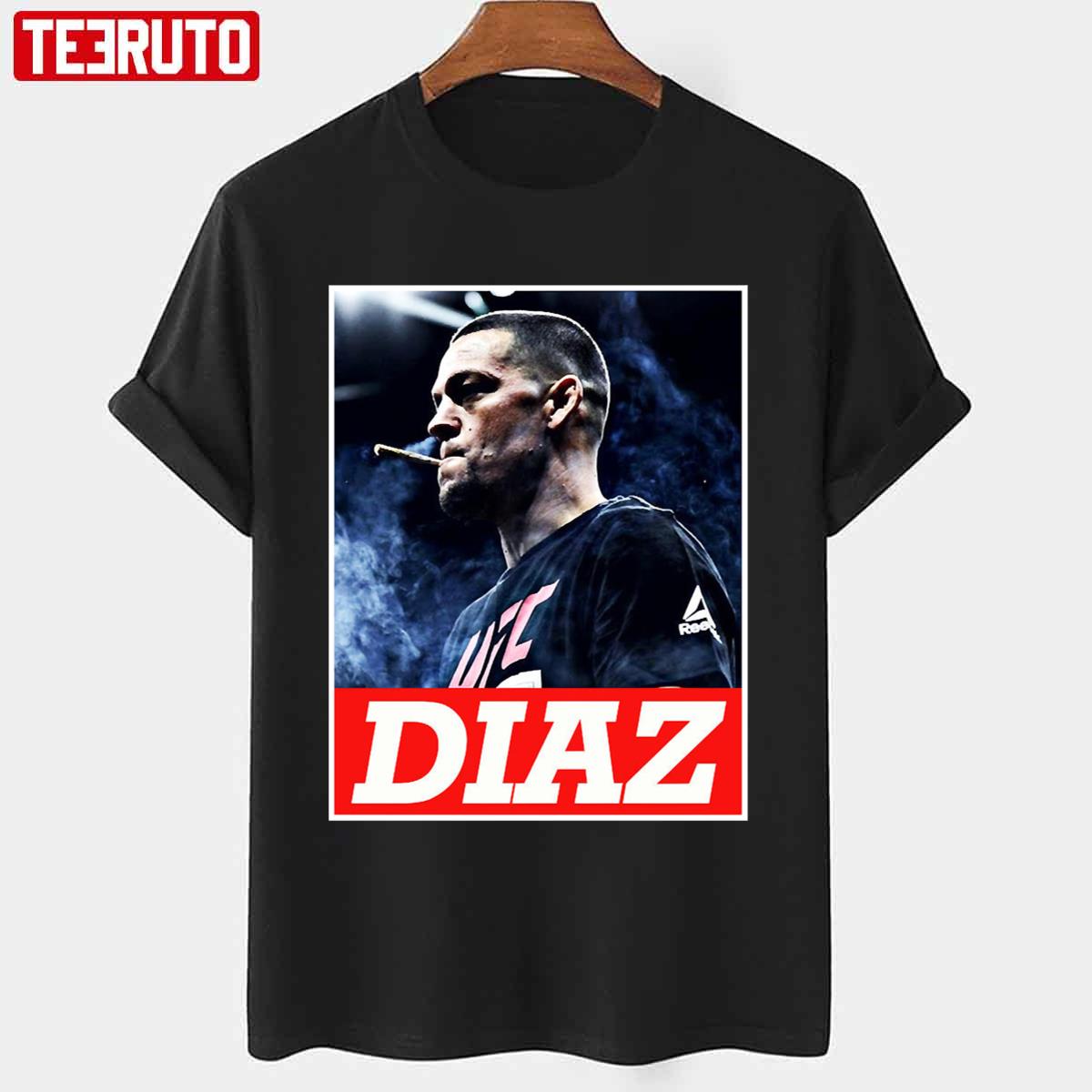 Smoking Nate Diaz Unisex T-shirt