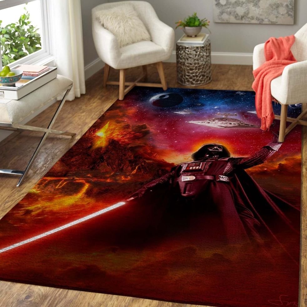 Star War Fans Darth Vader Area Rug - Movie CG29926 Rug Carpet