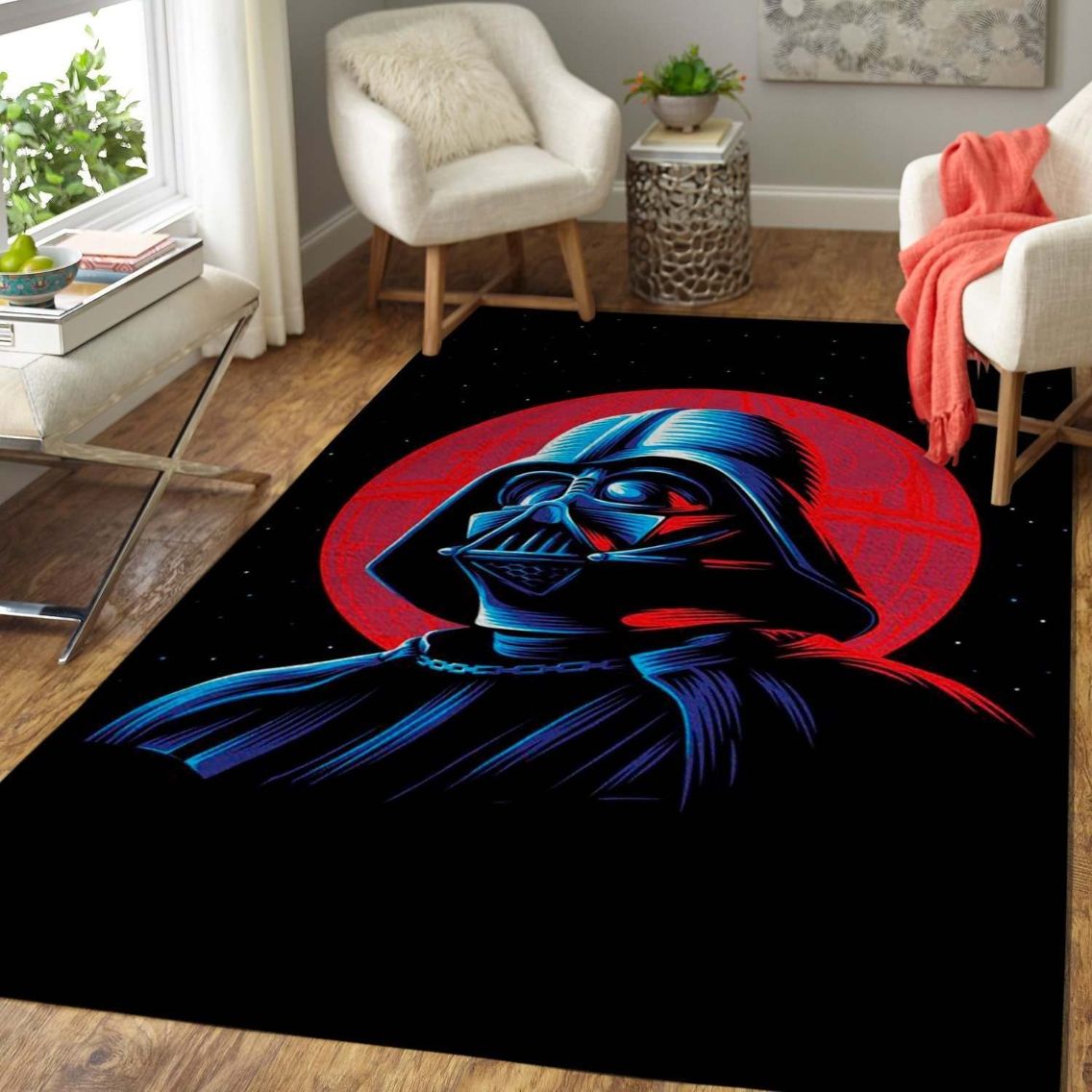 Star War Fans Darth Vader Area Rug – Movie IB73172 Rug Carpet