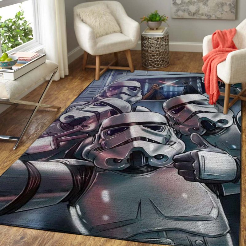 Star Wars Darth Vader Living Room Rug Carpet 2 - Teeruto