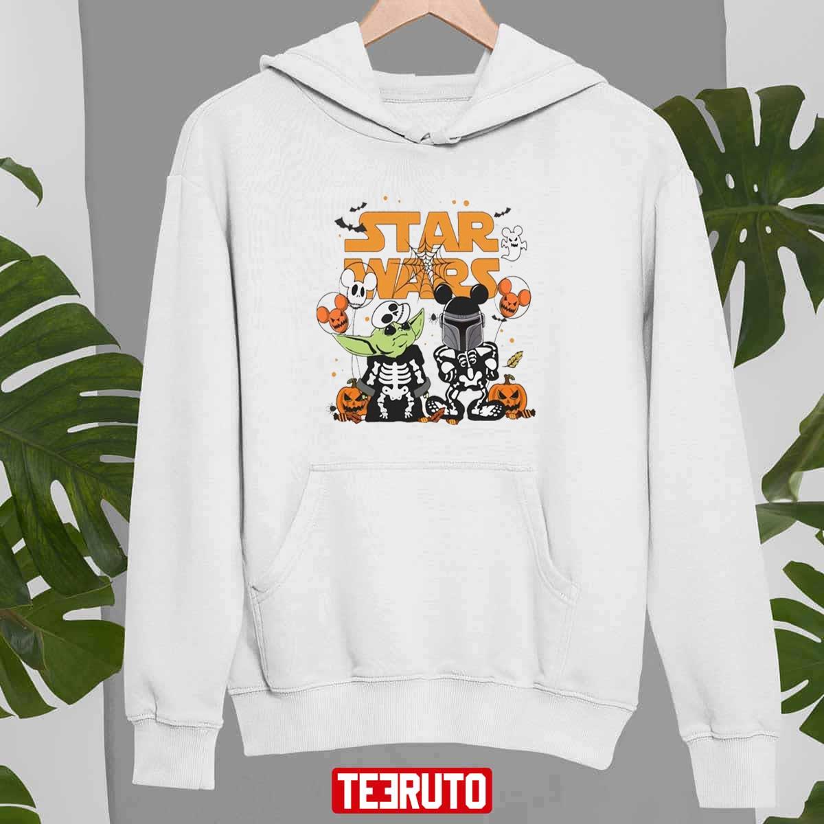 Star Wars Halloween Pumpkin Disney Vacation Matching Unisex Sweatshirt