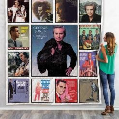 Still The Same Ole Me George Jones Album Collection Quilt Blanket