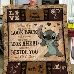 Stitch Quote Cute Quilt Blanket