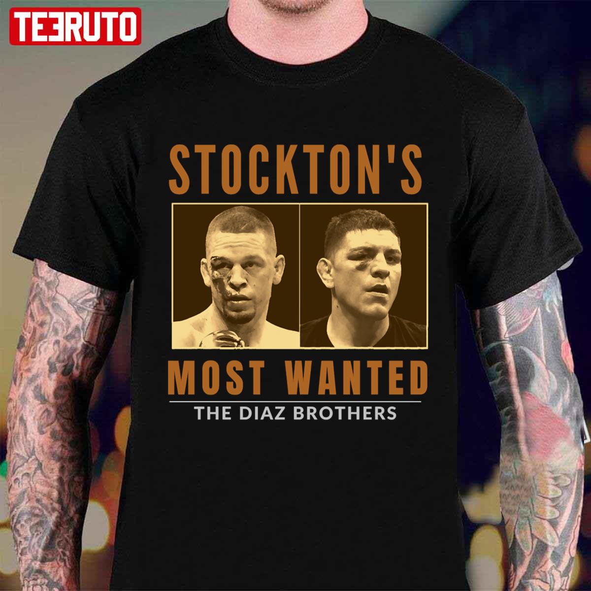 Stockton’s Most Wanted The Diaz Brothers Unisex T-shirt
