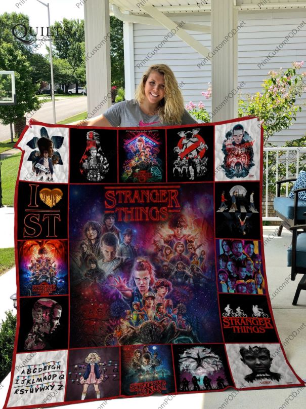 Stranger Things Designs Collection For Fans Quilt Blanket - Teeruto