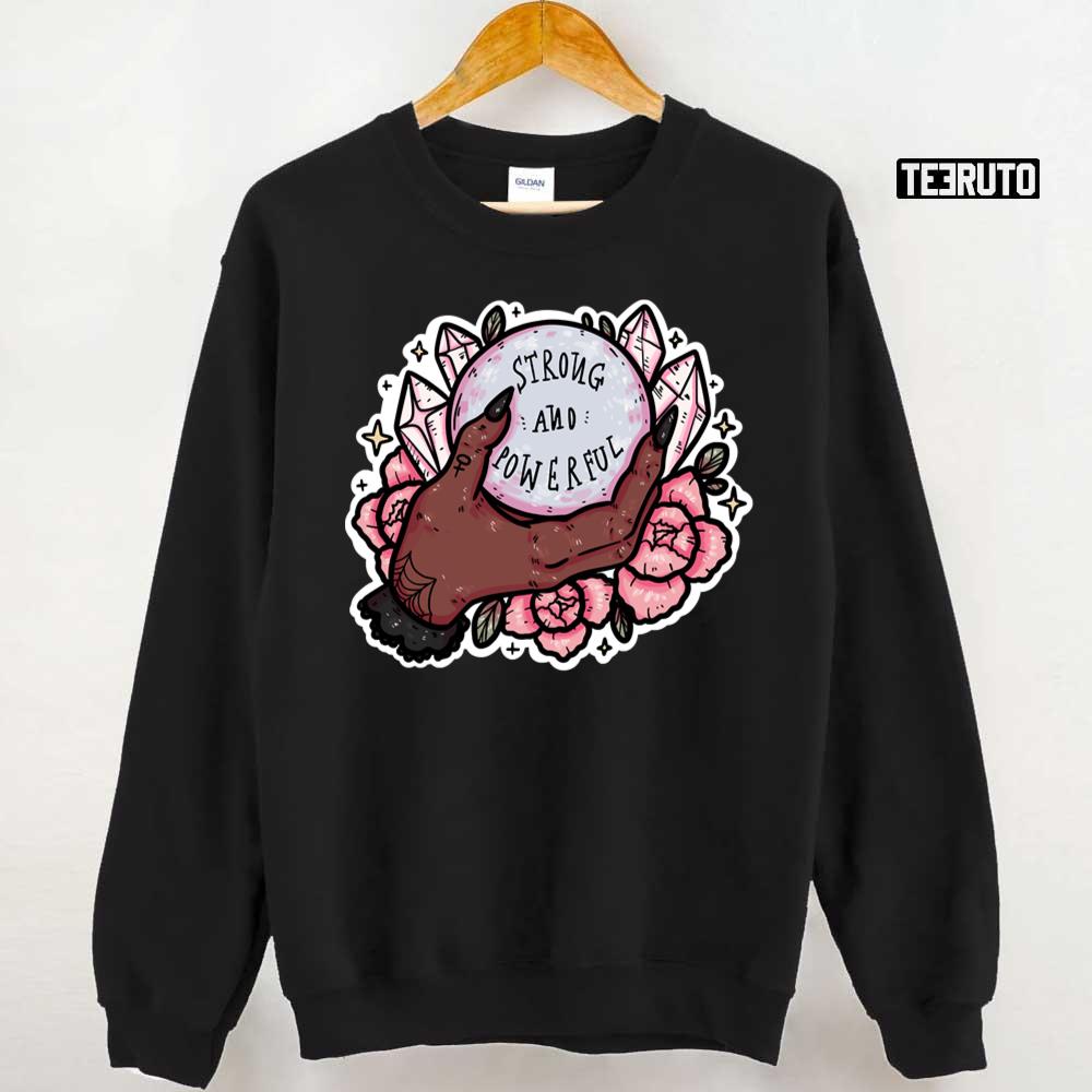 Strong And Powerful Happy Halloween Unisex Sweatshirt