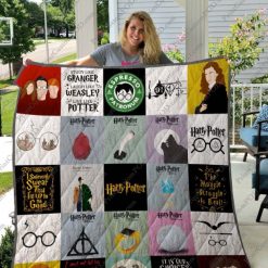 Study Like Harry Potter Combined Quilt Blanket