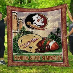 Team Ncaa Florida State Seminoles Collection Quilt Blanket