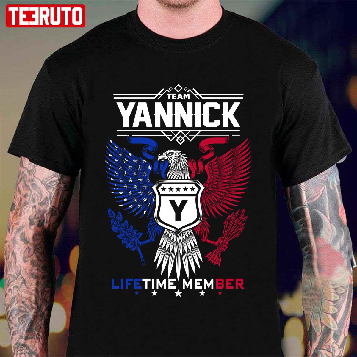 Team Yannick Eagle Lifetime Member Unisex T-Shirt