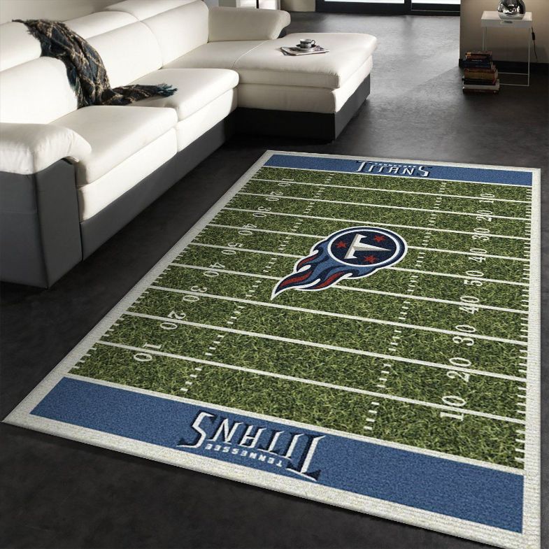 Tennessee Titans Imperial Homefield Rug NFL Area Rug, Kitchen Rug, Floor Decor Home Decor