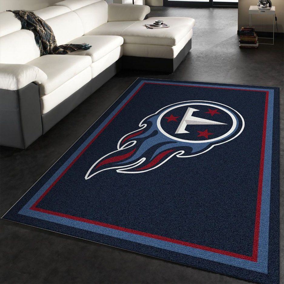 Tennessee Titans Imperial Spirit Rug NFL Area Rug Carpet, Kitchen Rug, US Gift Decor