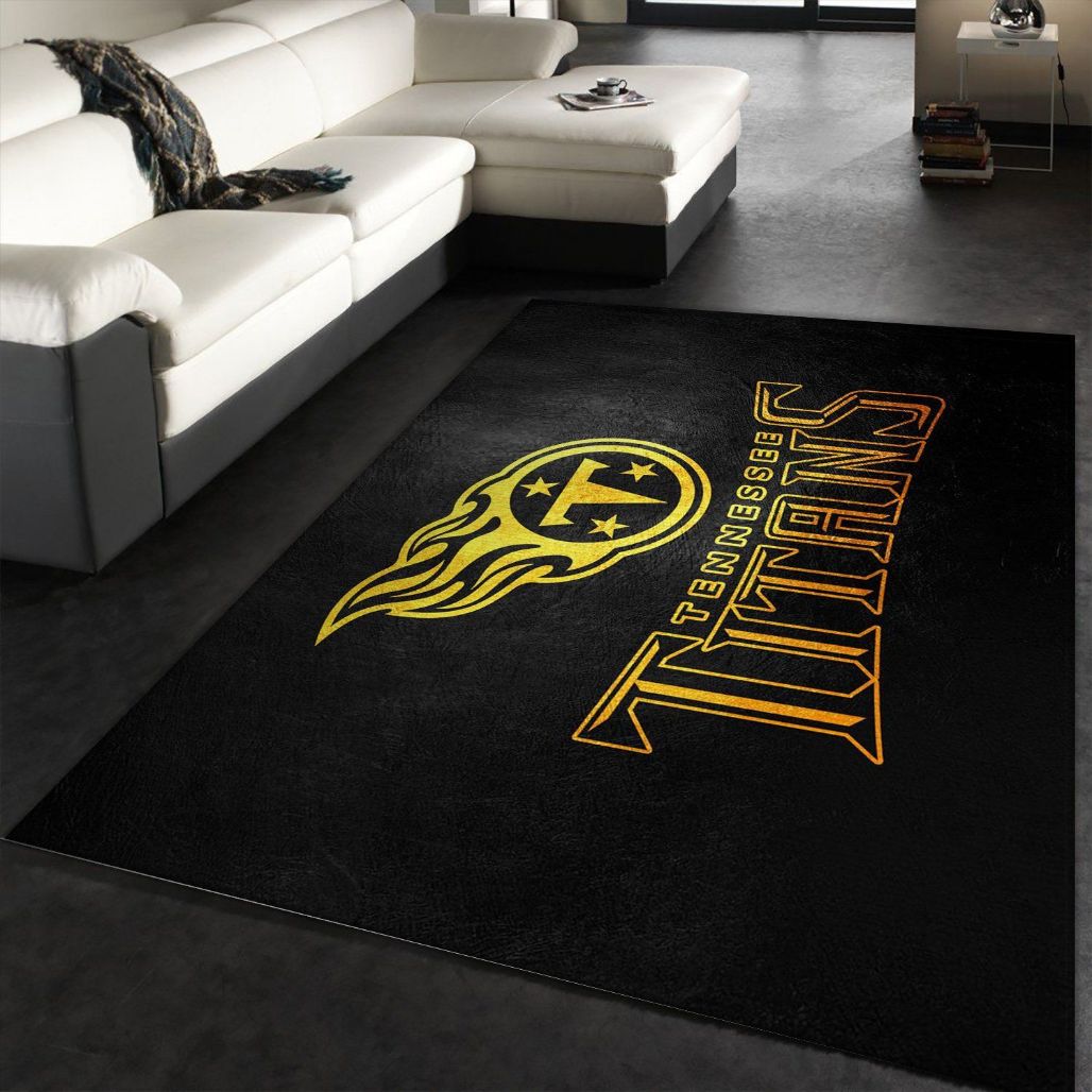 Tennessee Titans NFL Area Rug Carpet, Living Room Rug, Family Gift US Decor
