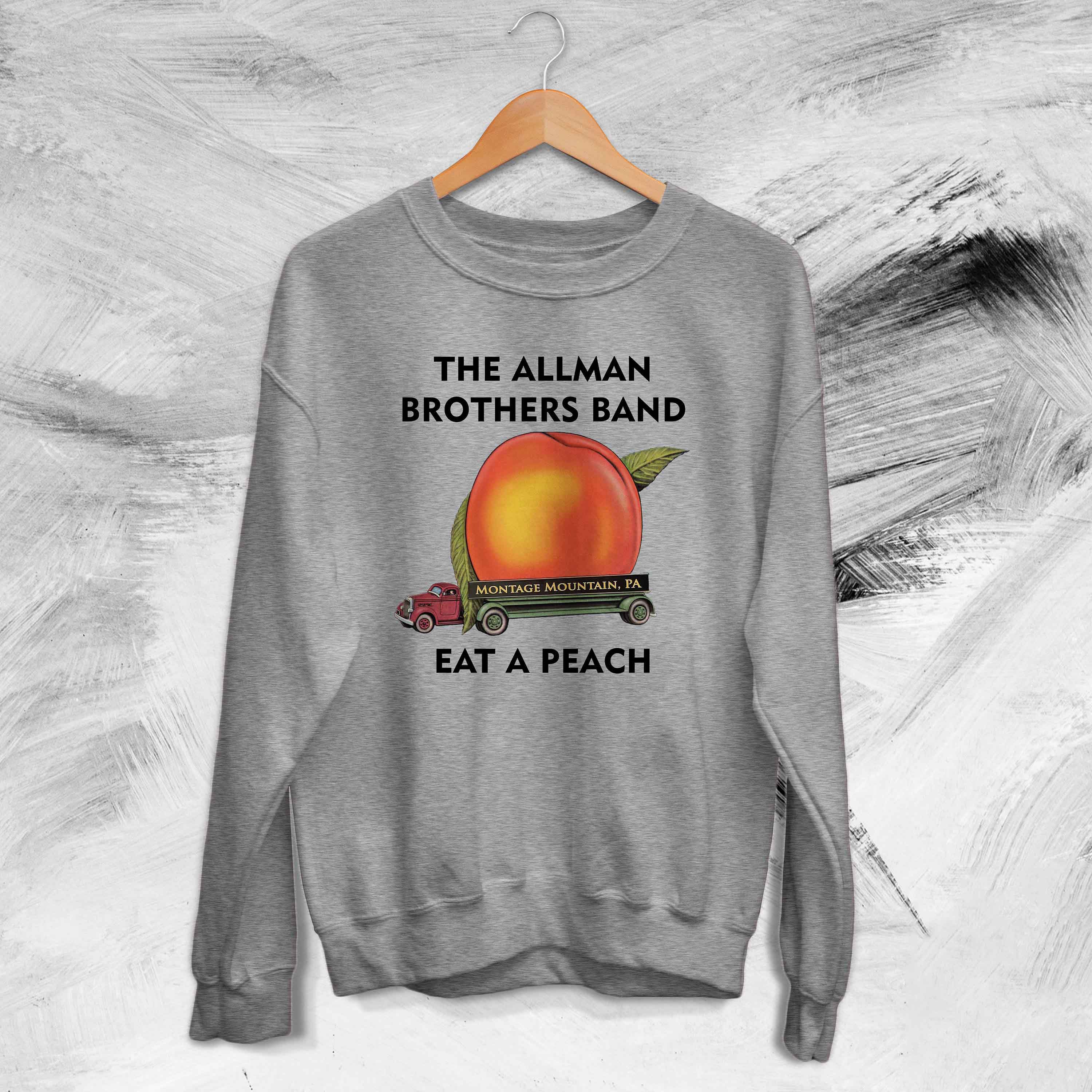 The Allman Brothers Band Eat A Peach Album Rock Music Rock N Roll Classic Rock Band Unisex Sweatshirt
