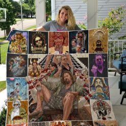 The Big Lebowski Fanart Quilt Blanket