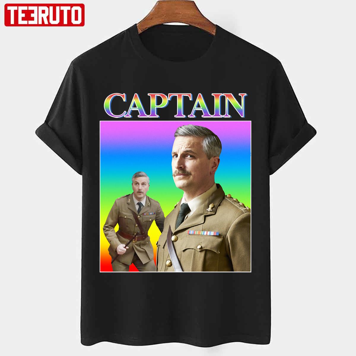 The Captain Bbc Ghosts Vintage Retro Design Unisex T-shirt