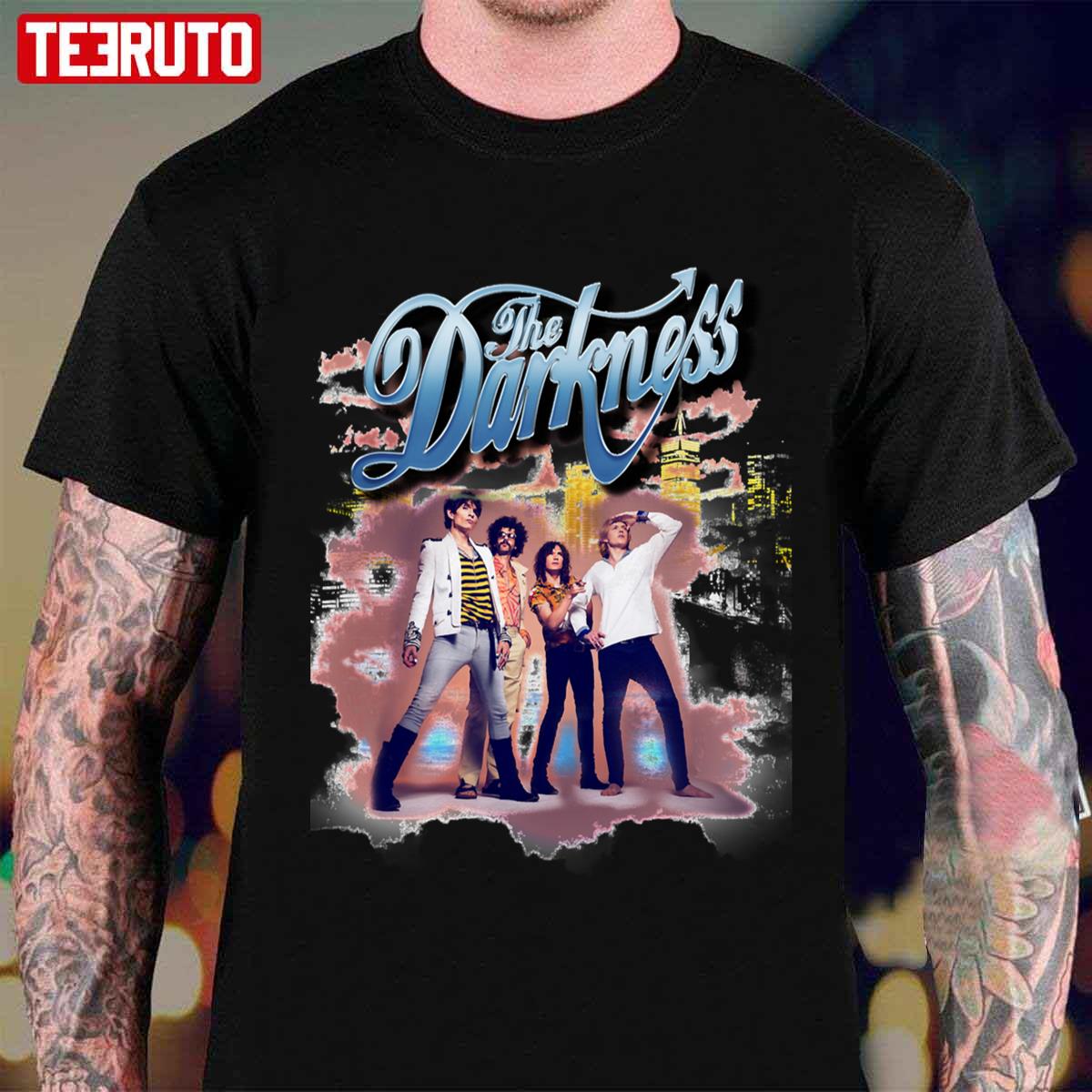 The Darkness Band Vintage Bootleg 90s Graphic Unisex T-Shirt