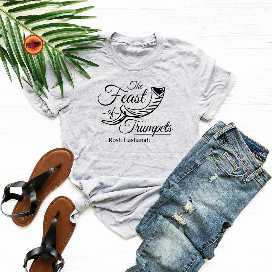 The Feast Of Trumpets Rosh Hashanah Unisex T-shirt